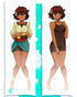 Ajna Body pillow case Orcaleon